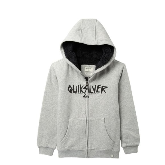 Quiksilver Rough Type Towner Fleece Lined Hoodie - Picture 1 of 6